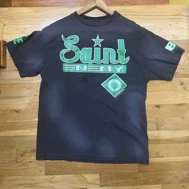 トップス SAINT MICHAEL THE SAINT ARMY L/S TEE XL SAINT MICHAEL Long Sleeve T Shirt XL Cotton Gray SM-A23-0000