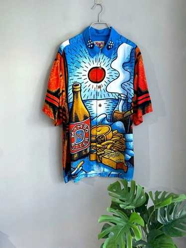 レア　Mambo LOUD SHIRTS アロハ 柄シャツ 激レア 90s Mambo アロハシャツ 柄シャツ マンボ ヴィンテージ