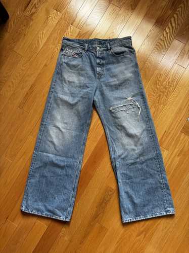 Straight Jeans D-Rise 09e25 diesel 26×30 Diesel D-Rise 09e25 Straight Jeans Light Blue Men's - US