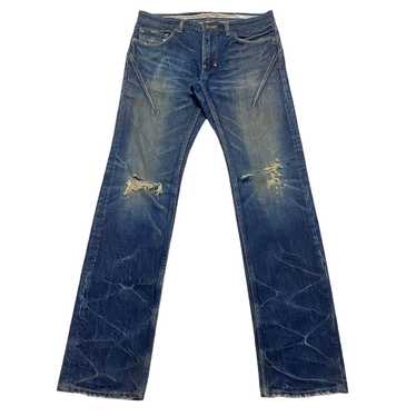 【美品】'07ss NUNBER (N)INE デニム カットオフ ソロイスト 美品】'07ss NUNBER (N)INE デニム カットオフ ソロイスト