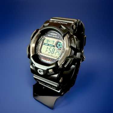 【超美品】G-SHOCK G-9100ガルフマン GULFMAN ダークネイビー Amazon.co.jp: カシオ腕時計 ジーショック G-9100-1メンズ海外