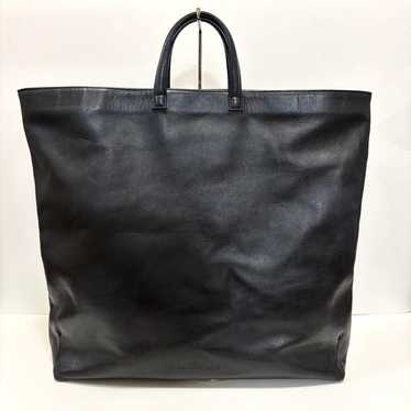 バッグ 99aw archive helmut lang leather bag HELMUT LANG BLACK LINEN & LEATHER BAG