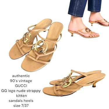 Gucci vintage strappy sandals - Gem