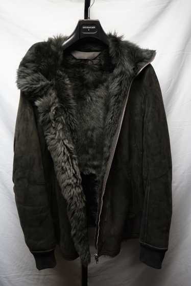 RICK OWENS Intarsiaレザージャケット 52 drkshdw Rick Owens 'Intarsia' Calf Leather Jacket (FW2014) – VILIS