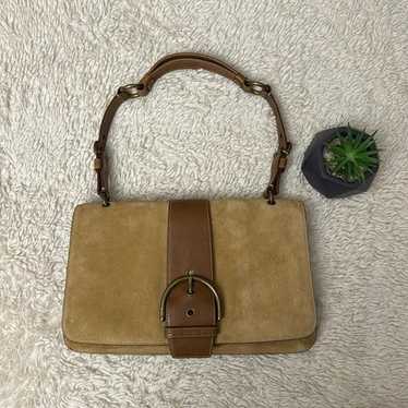 Coach nubuck shoulder bag - Gem
