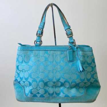 Coach vintage blue tote - Gem