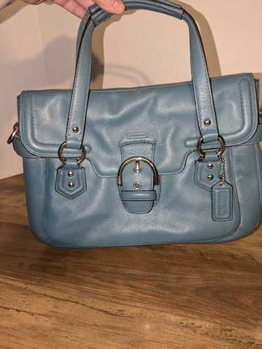 Vintage blue coach purse - Gem