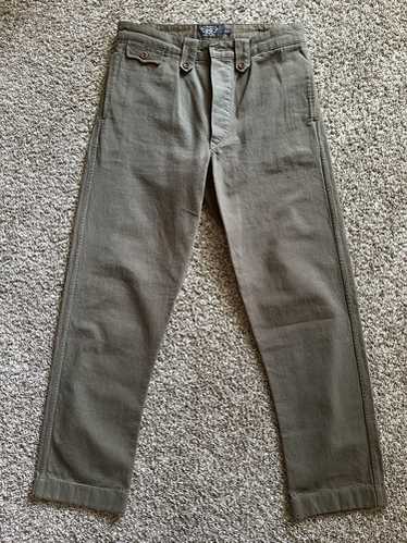 RRL RIGID officers chino 30×32 RRL RIGID officers chino 30×32 officer's chino new military