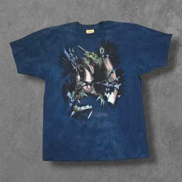 04M914◯ THE MOUNTAIN 龍 ドラゴン 半袖 Tシャツ Y2K Y2k the mountain dragon - Gem