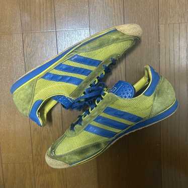 90s adidasアディダス1993年スロベニア製ビンテージSL 72 adidasアディダス1993年スロベニア製ビンテージSL 72黄×青25.5
