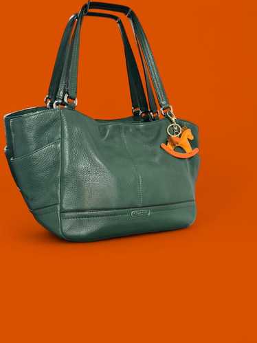 Vintage green coach shoulder - Gem