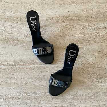 Dior vintage logo heels - Gem