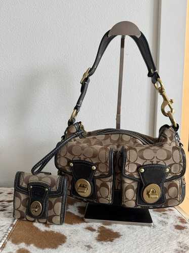 Coach signature legacy turnlock - Gem