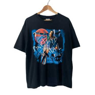 ミュージシャン 90's Pink Floyd T-shirt Vintage 1990 Pink Floyd The Wall Concert t-shirt Live in