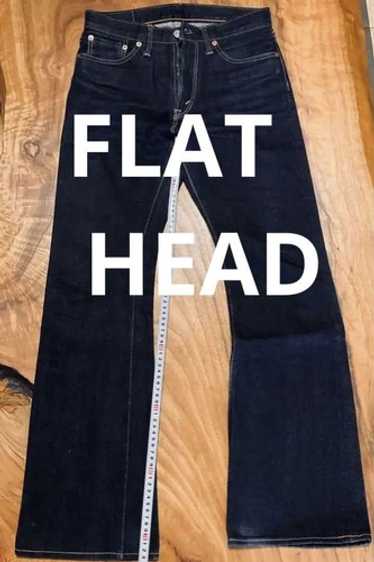 Flat head denim pants - Gem