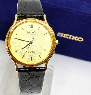 時計 SEIKO DOLCE 18KT 5E61-0A10 ブランド時計高価買取・質のTRIANGLE【セイコードルチェ 5E61