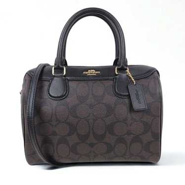 バッグ COACH Mini Boston 2Way Satchel Bag Navy COACH 2WAY Shoulder Bag Crossbody Mini Boston Product F55465