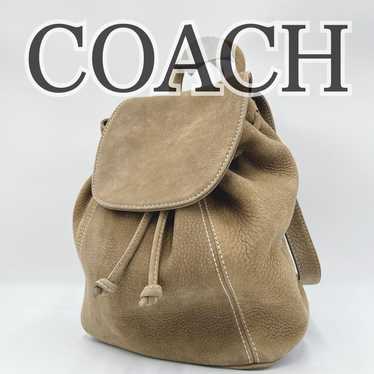 バッグ Vintage COACH Nubuck Leather Backpack Vintage Coach Sonoma Collection Pebbled Leather Nubuck