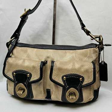 Coach Legacy 65th コーチ ワンショルダー バッグ ゴールド Coach Legacy 65th Anniversary Signature Shoulder Bag Gold