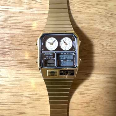Citizen ana-digital temp watch - Gem