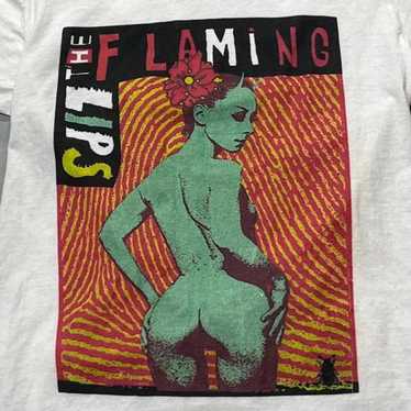 flaming lips Tシャツ　XL Vintage 1997 The Flaming Lips Experiment T Shirt XL