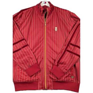 deadstock ENYCE velour sweatsuit XXXL 赤白 ENYCE - deadstock ENYCE velour sweatsuit XXXL B系の通販 by