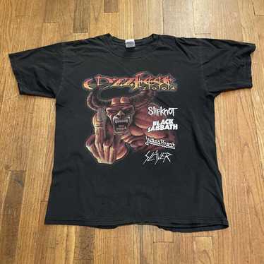 トップス Black Sabbath The Ozzfest vintage tee Vintage 1999 Ozzfest Ozzy Osbourne Black Sabbath Band Tee