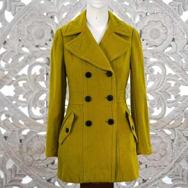 ☆金ボタン☆美品☆BURBERRY☆BLUE LABEL☆ピーコート☆XS程度☆ BURBERRY BLUE LABEL アウター Burberry BLUE label バーバリー