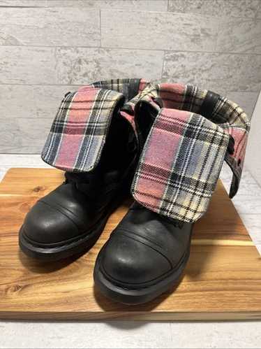Dr.Martens TRIUMPH 1914 12ホールブーツ イギリス国旗柄 Dr Martens Triumph Aimilita 1914 Union Jack Lining Fold Over