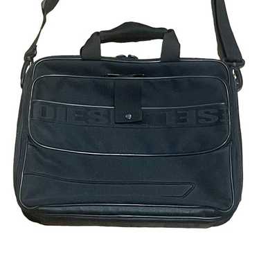 バッグ OLD DIESEL leather messenger bag black OLD DIESEL leather messenger bag black