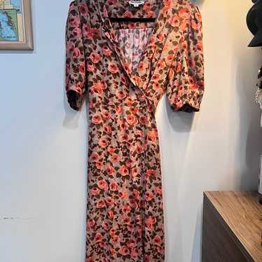 rouje paris gabin dress size 34 花柄ワンピース Rouje Gabin Dress Ecru Rose FR 34 | eBay