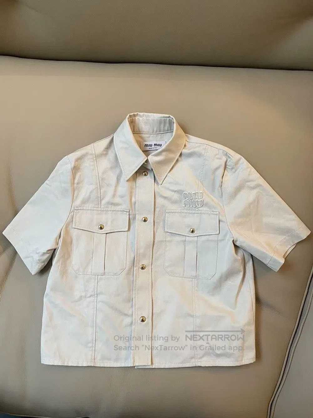 Miu Miu Miu Miu Size S Color lapel fit single-bre… - image 1