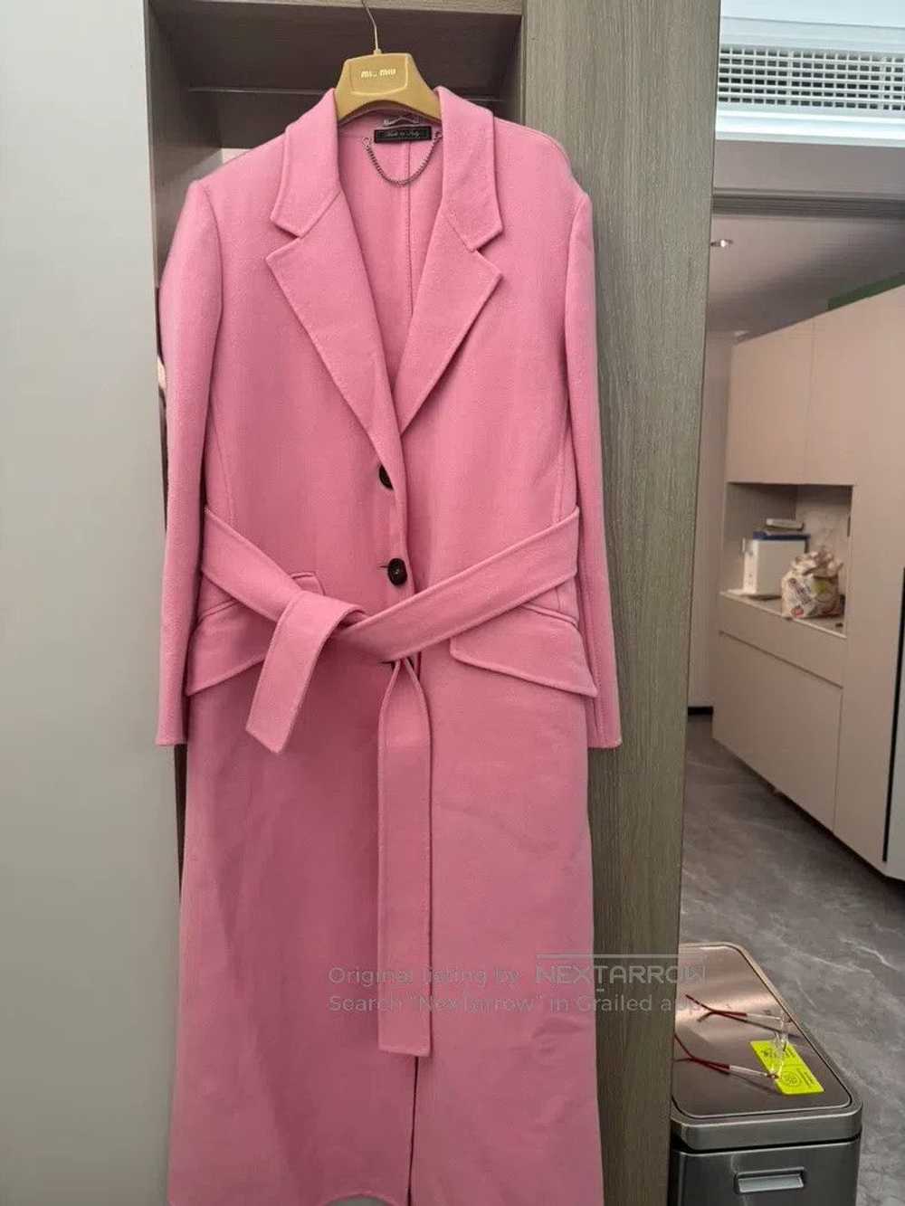 Miu Miu Miu Miu 40 Pink 100% wool coat - image 4