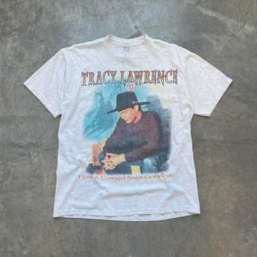 ミュージシャン Tracy Lawrence t-shirt Vintage 90s Vintage 90's Tracy Lawrence American Music Singer Country