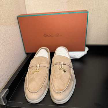 Loro Piana モカシン ベージュ 38 Loro piana loafer 38 - Gem