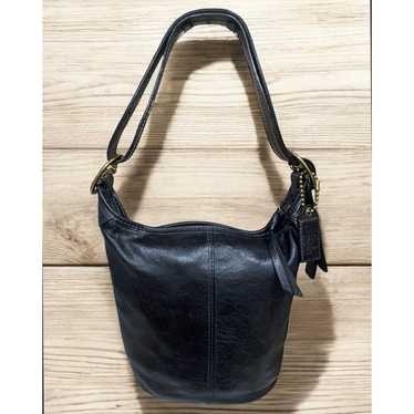 バッグ Vintage Coach Bleecker Bucket Bag Black Coach Bleecker Bucket Handbag – ShopCGX
