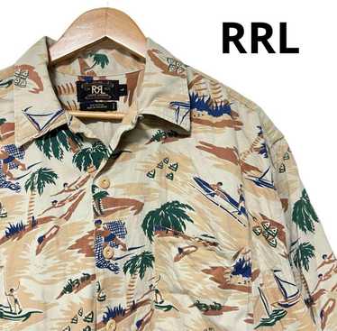RRL アロハシャツ XLサイズ 22SS「RRL」Rayon Aloha shirt｜22SS「ダブルアールエル