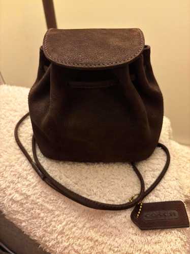 vintage✨ coach old sonoma brown SUEDE Vintage COACH Old Sonoma Brown SUEDE | eBay