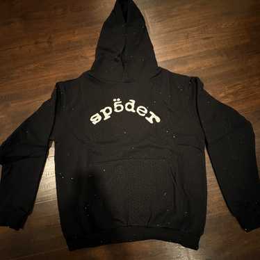 Sp5der vvs hoodie black - Gem