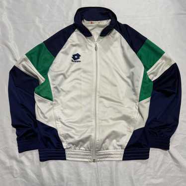 LOTTO ロット　TRACK JACKET ジャージ　00s レアカラー Vintage LOTTO Track Jacket Men's Size L Authentic Navy Blue