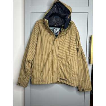 BURTON スノーウェアTHE WHITE COLLECTION ジャケット BURTON The White Collection Such A Deal Blue & White Jacket