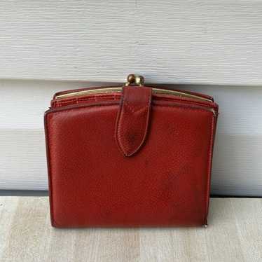 Coach bifold wallet red - Gem