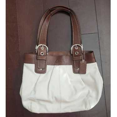 Coach soho white brown - Gem
