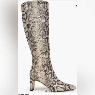 Sam Edelman Python Boots 10 Wide Calf - image 1