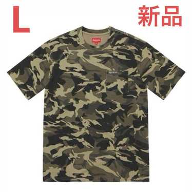 トップス SUPREME 19AW L/S POCKET TEE TRIBAL CAMO Supreme シュプリーム 19AW Supreme L/S Pocket TEE Tribal Camo
