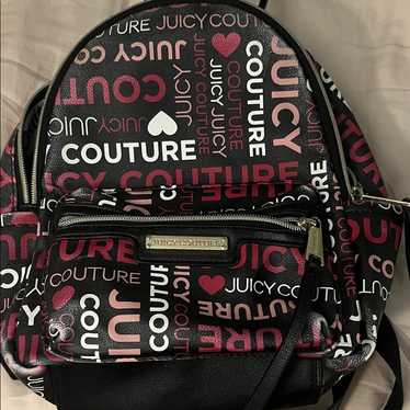 新品＊正規品 Juicy Couture ミニリュック ベロア スエード 黒 新品＊正規品 Juicy Couture ミニリュック ベロア スエード 黒