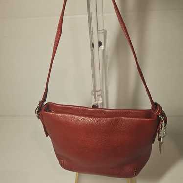 希少✨Vintage Coach Shoulder bag burgundy Vintage Coach Nyc Burgundy Stewardess Shoulder Bag - Etsy