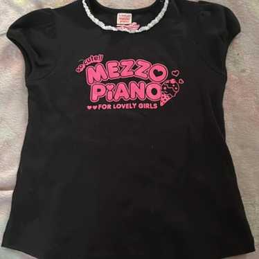 Mezzo piano pink tee - Gem