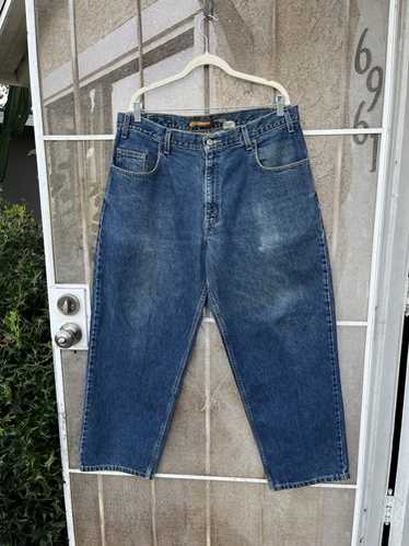 USA製 90s Levi's SilverTab \"WIDE LEG\" Levi's 90s SILVERTAB Baggy USA Made Massive Wide Leg Jeans