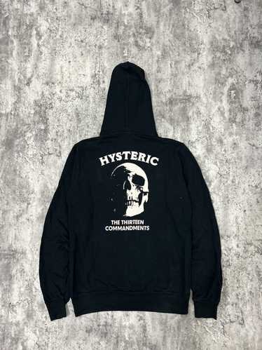 トップス HystericGlamour Skull Hoodie Archive y2k MIHARAYASUHIRO Hysteric Glamour Distressed Skull Hoodie